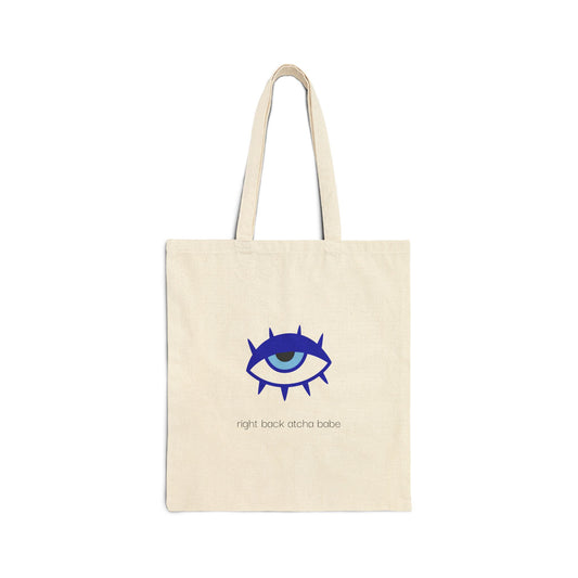Return to Sender Graphic Canvas Tote