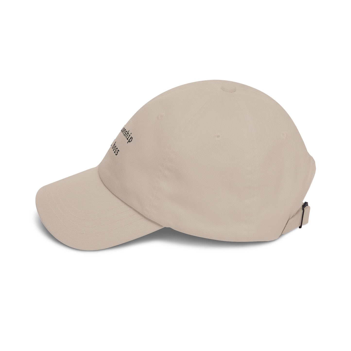 ‘situationship final boss’ Embroidered Classic Dad Cap