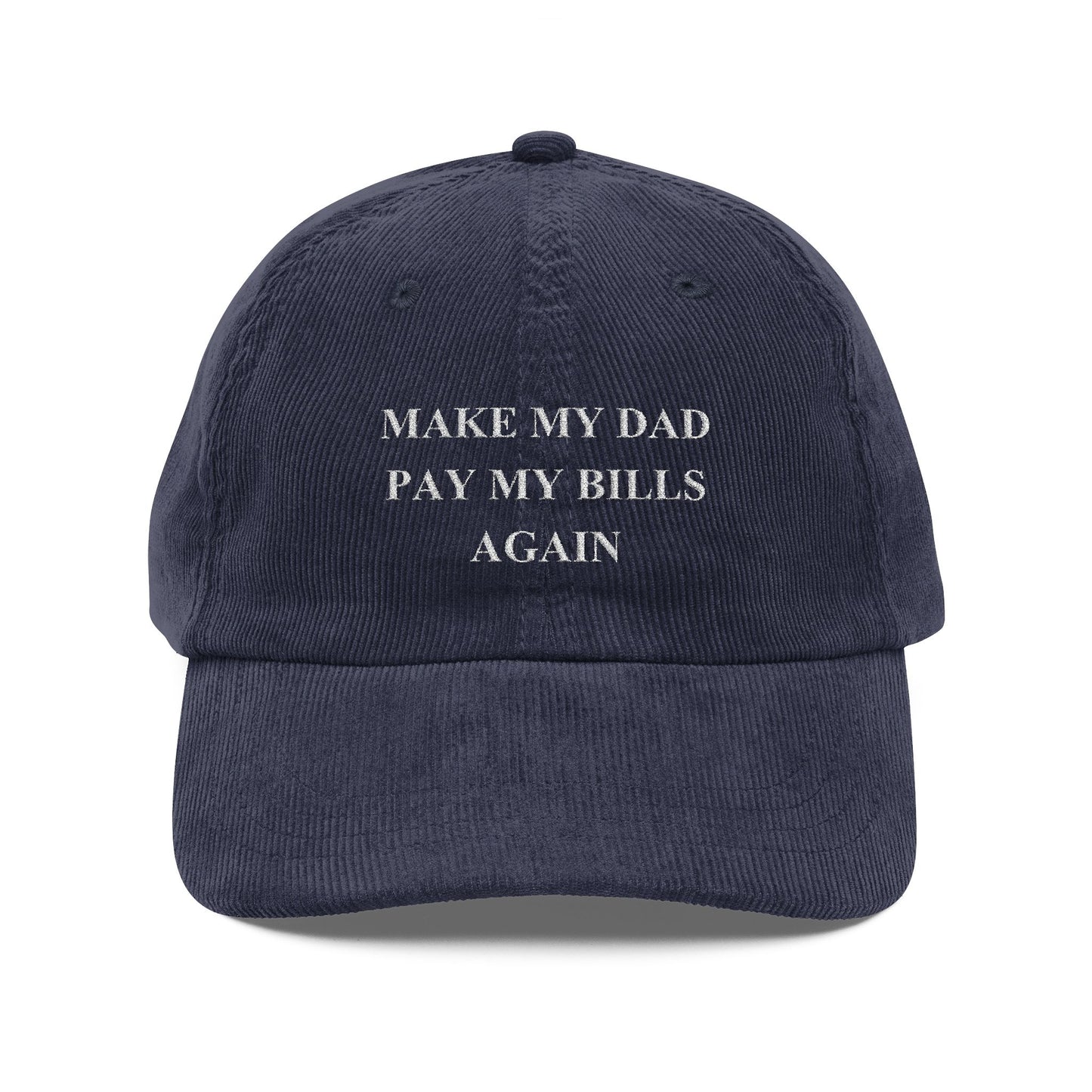 MMDPMBA Embroidered Corduroy Cap