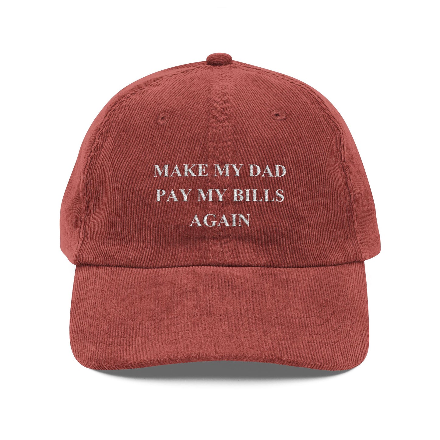 MMDPMBA Embroidered Corduroy Cap