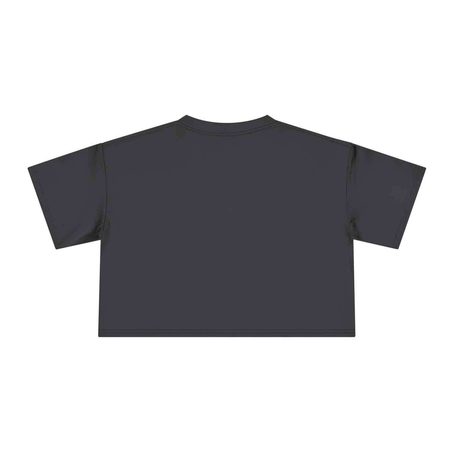 ‘socially inept’ Graphic Crop Top