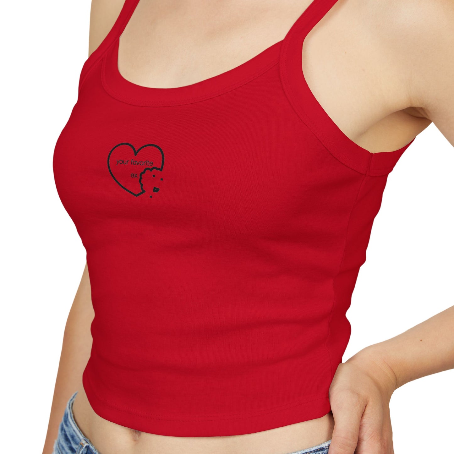 ‘your favorite ex’ Spaghetti Strap Tank Top