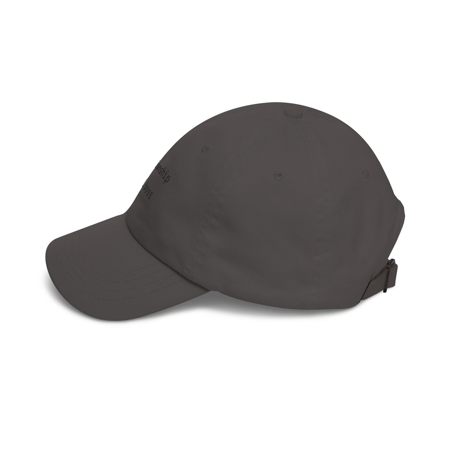 ‘situationship final boss’ Embroidered Classic Dad Cap