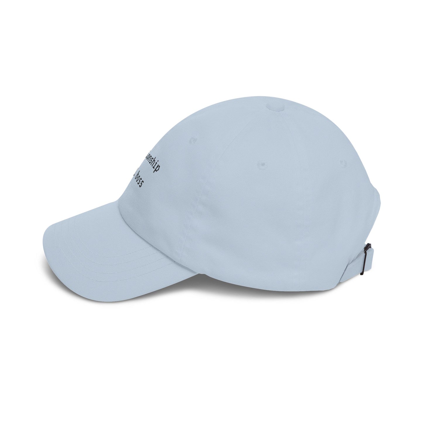 ‘situationship final boss’ Embroidered Classic Dad Cap