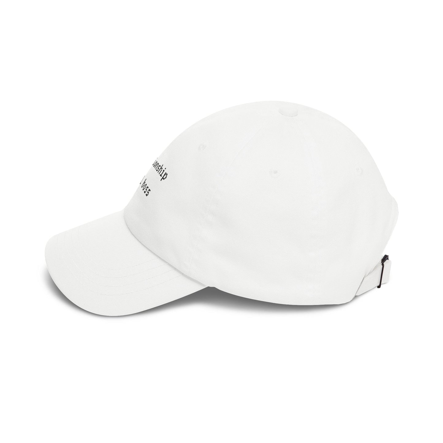 ‘situationship final boss’ Embroidered Classic Dad Cap